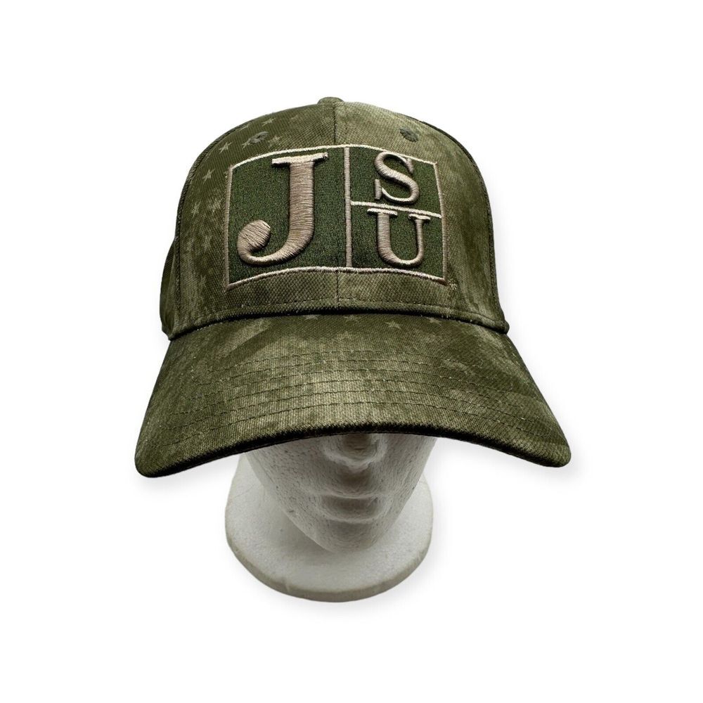 Under Armour UA Freedom Jackson State Tigers Adjustable‎ Hat Cap Stars Camo NWT